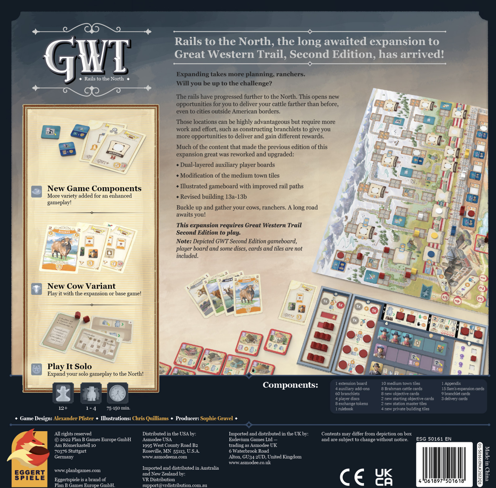 Great Western Trail Second Edition : Rails to the North  Expansion